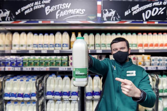 Ian Goode, senior milk buyer at Morrisons, said: “Wasted milk means wasted effort by our farmers and unnecessary carbon being released into the atmosphere."