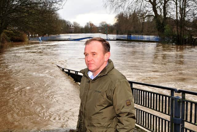 Environment Secretary George Eustice promised a Yorkshire-wide flooding summit during this visit to York in February 2020.