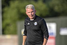 TOUGH NIGHT AHEAD: FC Halifax Town coach, Pete Wild anticipates a serious test from Grimsby Town at The Shay on Tuesday  Picture: Bruce Rollinson