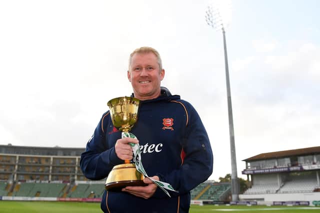 Anthony McGrath, head coach of Essex, has earned a coaching contract with England. (Picture: Alex Davidson/Getty Images)
