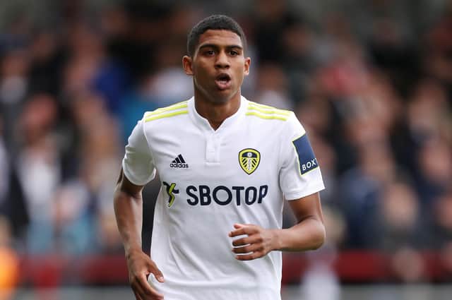 Cody Drameh of Leeds United.  (Photo by Lewis Storey/Getty Images)