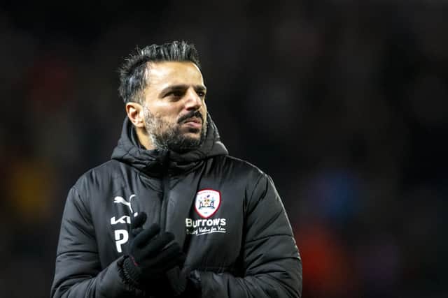 Barnsley head coach Poya Asbaghi has an unenviable task. (Picture: Tony Johnson)