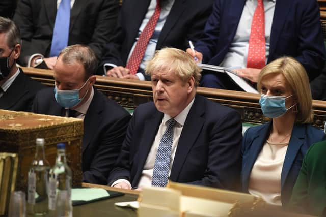 Boris Johnson is under pressure over his attendance at a party in the Downing Street garden during the first lockdown in May 2020.