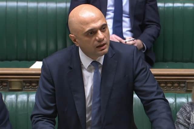 Health Secretary Sajid Javid announced the change in the House of Commons.
