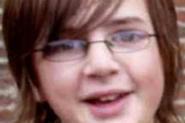Andrew Gosden, from Doncaster, who was 14 when he vanished in September 2007