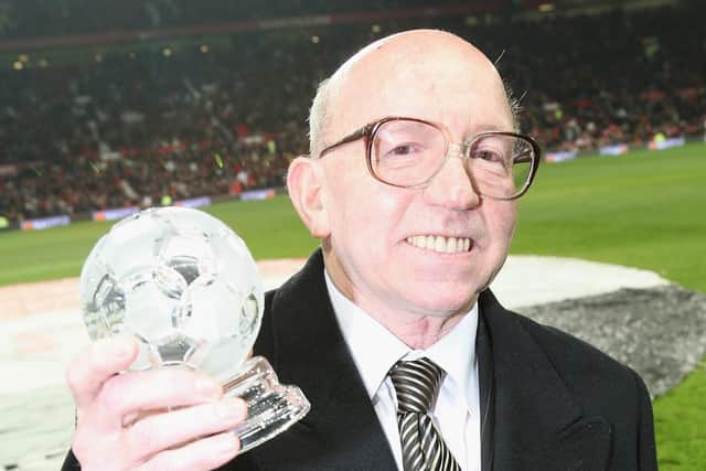 orld Cup winner Nobby Stiles. Picture: John Peters/Manchester United via Getty Images
