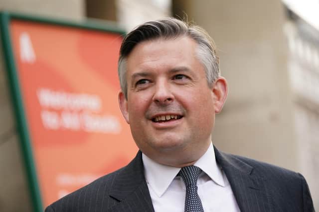 Jonathan Ashworth is a Labour MP and Shadow Work and Pensions Secretary.