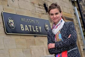 Late MP Jo Cox at Batley station. Picture: Jake Oakley.