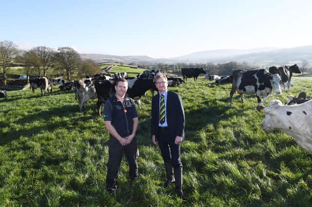 Veterinary surgeon Miles will be looking at how the dairy sector can reach net zero.