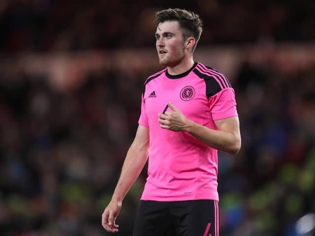 SOUTTER SUITERS: Sheffield United have been interesting in signing Scotland international John Souttar