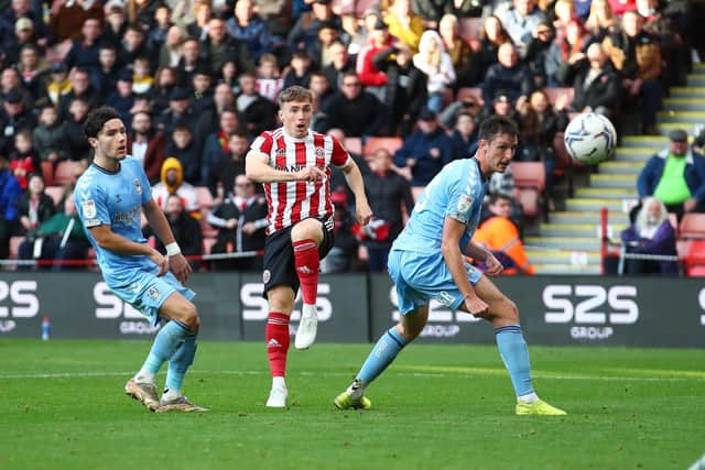 Sheffield United's Ben Osborn has proved to be a major asset for Paul Heckingbottom through his versatility. Picture: Simon Bellis/Sportimage