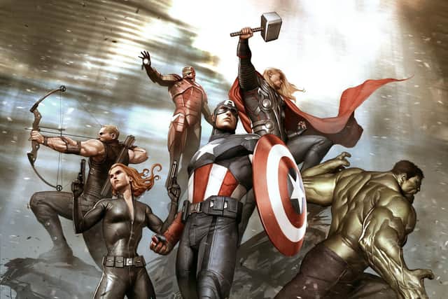 Adi's poster for The Avengers film.