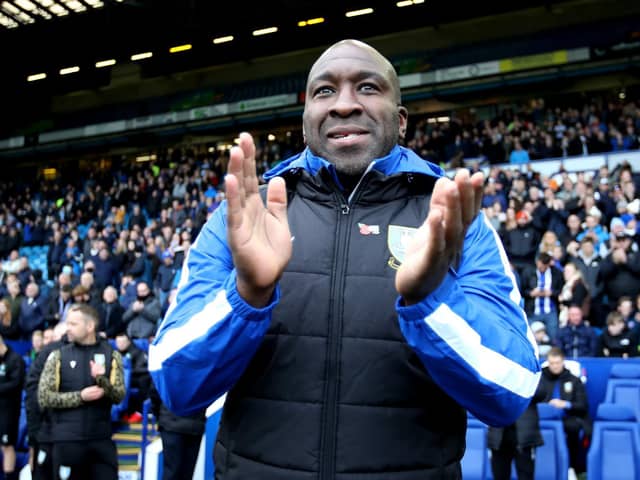 VICTORY: For Darren Moore and Sheffield Wednesday. Picture: Getty Images.