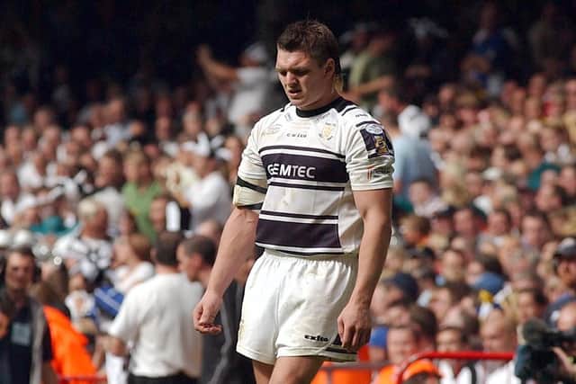 Cup winner: Danny Brough helped Hull FC claim a dramatic Challenge Cup final win over Leeds Rhinos in 2005.