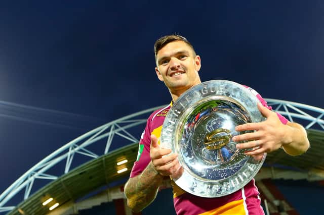 Natural talent: Danny Brough won Man of Steel after helping Huddersfield Giants top the table for the first tiem in 81 years, back in 2013. PICTURE BY ALEX WHITEHEAD/SWPIX.COM