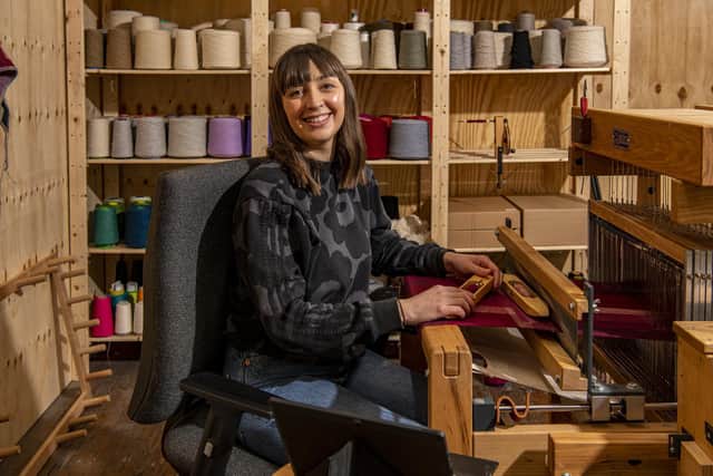 Rebecca Ough set up Shipley-based Salt Weave Studio just before the pandemic.