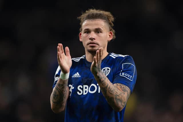 WANTED: Kalvin Phillips is being targeted by Leeds United's Premier League rivals Liverpool. Picture: Getty Images.