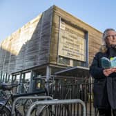Mr Brooke Fieldhouse runs tours of the city centre where he also shows visitors the City Screen cinema, which is partially housed in the old Yorkshire Herald offices just off Coney Street, York’s main shopping thoroughfare.