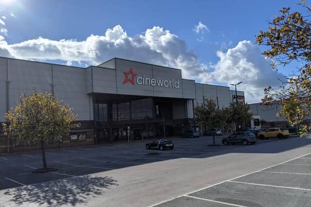 Cineworld is one of the businesses based at the complex.