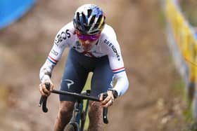 Top form: Tom Pidcock during the cyclo-cross race in Herentals, Belgium. Pictures: CorVos/SWpix