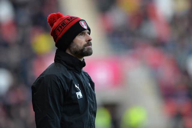 Plea: Rotherham manager Paul Warne. Picture: Bruce Rollinson
