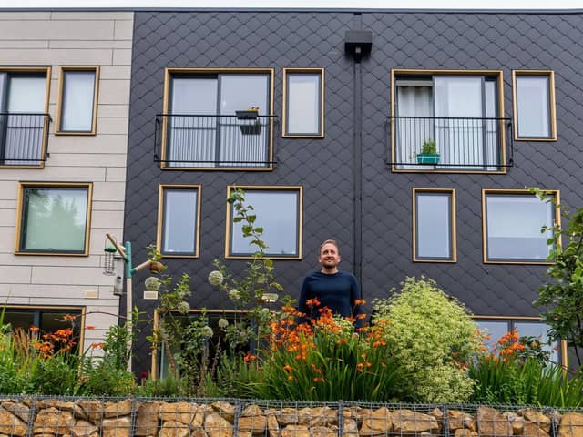 CITU's development director Jonathan Wilson is selling his pioneering home in the Climate Innovation District to buy another prototype property there.