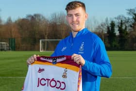 LOAN DEAL: Huddersfield's midfielder Matty Daly has become Bradford City's third signing of a busy January transfer window. Picture: Bradford City AFC.