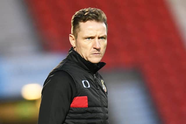 Gary McSheffrey, Doncaster Rovers manager.