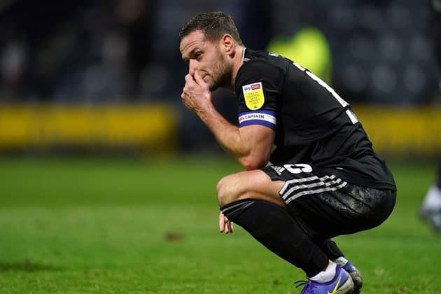 Sheffield United captain Billy Sharp rues late developments at Preston. Picture: PA.