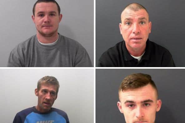 Mark Farrow, 45 of Sowerby; John Thomas Hardy, 46 of Sowerby; Gary McDonald, 24 from Thirsk and Walter McDonald 24 of Sowerby