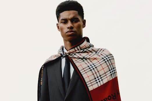 Burberry has extended its partnership with international footballer and youth advocate, Marcus Rashford