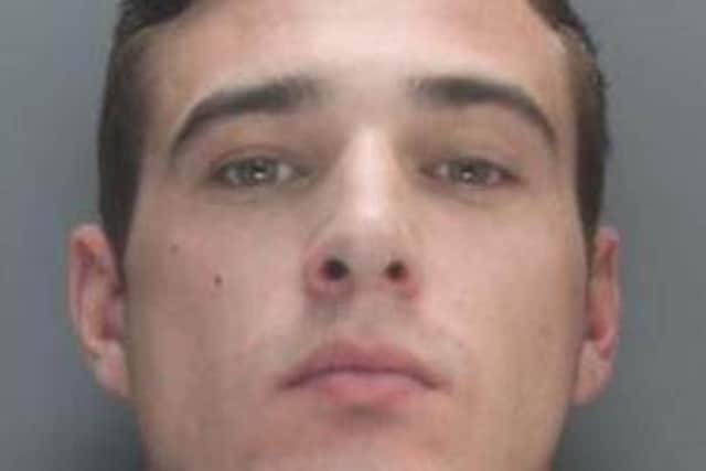 Mark Roberts who is wanted over the violent attempted robbery of a £60,000 watch that left the victim with a collapsed lung