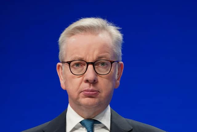 Michael Gove is the Cabinet minister tasked with overseeing levelling up.