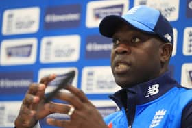 England's former bowling coach Ottis Gibson has landed the head coach job at Yorkshire. Picture: PA