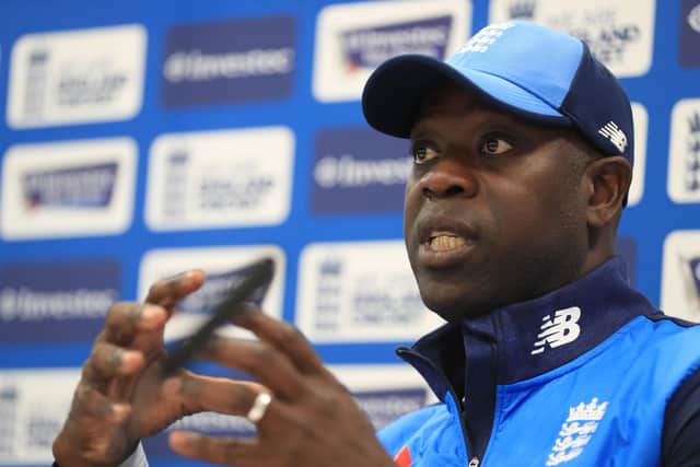 England's former bowling coach Ottis Gibson has landed the head coach job at Yorkshire. Picture: PA