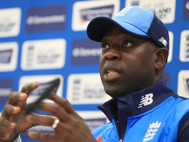 England's former bowling coach Ottis Gibson has landed the head coach job at Yorkshire. Picture: PA