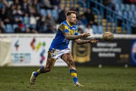 Leeds Rhinos' Blake Austin: In pre-season friendly with Featherstone Rovers.  Picture: Tony Johnson