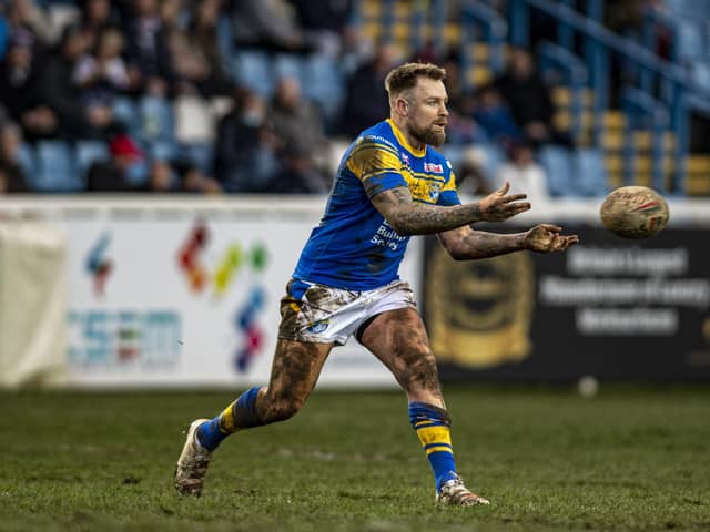 Leeds Rhinos' Blake Austin: In pre-season friendly with Featherstone Rovers.  Picture: Tony Johnson