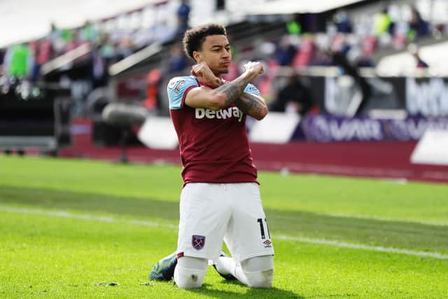 LOAN MOVE: Jesse Lingard enjoyed a fine spell on loan at West Ham last season. Picture: Getty Images.