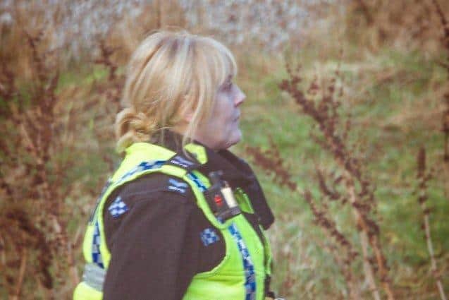 Sarah Lancashire was spotted on set (Credit: Miia Polso Photography)