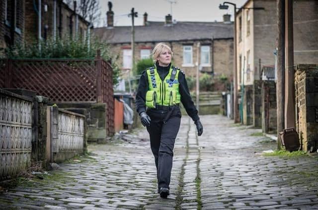 Sarah Lancashire on Happy Valley.