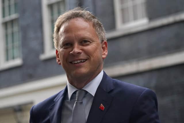Transport Secretary Grant Shapps said he "welcomes discussion" on potential funding options for further rail improvements