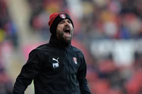 No go: Paul Warne saysRotherham United are not currently in the market for a striker but says they have spoken to Georgie Kelly.Picture: Bruce Rollinson