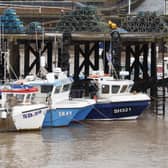 Environment Secretary George Eustice has launched a new consultation on the future of fishing post-Brexit - here are boats moored at Bridlington's harbour.