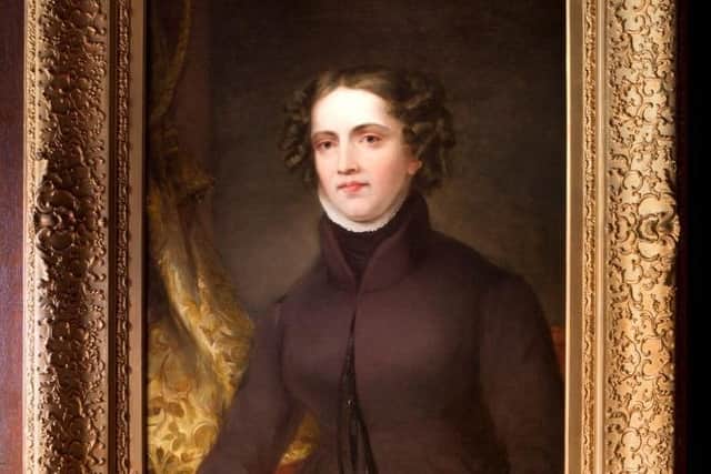 A portrait of Shibden Hall's most famous resident Anne Lister.