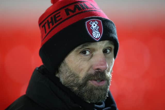 Rotherham United manager Paul Warne: Respect for visitors.