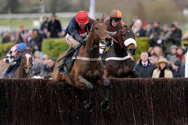 File photo dated 15-03-2013 of Bobs Worth ridden by Barry Geraghty winning the 2013 Cheltenham Gold Cup.