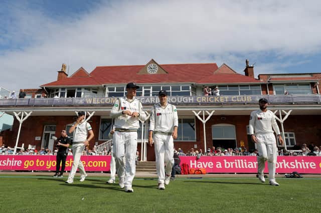Yorkshire players will ste out at Scarborough for 10 days of cricket this summer, just not the County Championship Roses match as the club had hoped. (Picture: Richard Sellers/SWPix.com)
