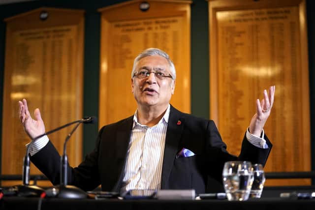 Lord Kamlesh Patel, who was appointed as the new chair of Yorkshire, faces questions from the membership for the first time today (Picture: Danny Lawson/PA Wire)