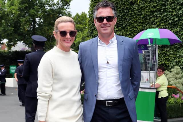 Gabby and Kenny Logan.Picture: Gareth Fuller/PA.